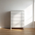 Chest of Drawers 80x40x120 cm - White - Modern Design